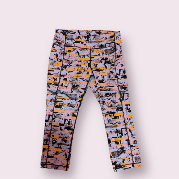 Lululemon Multicolor Capri Leggings - Picture 2 of 3